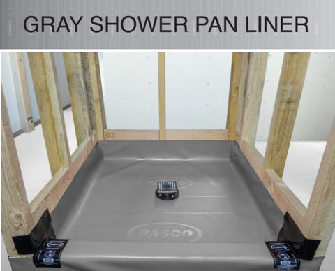 Vinyl Shower Pan Liner by Pasco