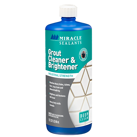 Miracle Sealants Grout Cleaner & Brightener (1 Quart / 32 Fl OZ)
