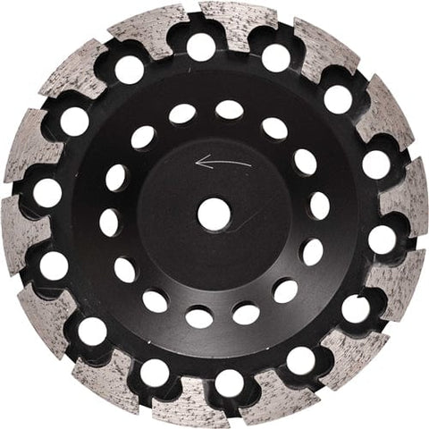 7" DIAMOND GRINDING CUP WHEELfor Concrete, Masonry & Stone