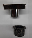SQUARE DRAINS, TILE IN "INVISIBLE" or w/ Designer Cover