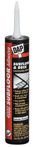 DAP 4000 Subfloor Adhesive 12 TUBE CASE