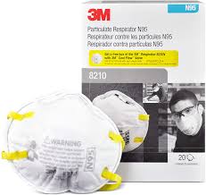 3M N95 8210 Masks (Box of 20)