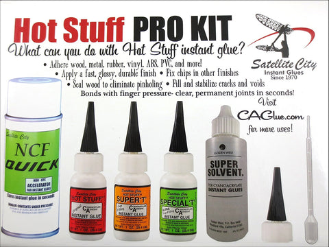 Hot Stuff Instant Glue Pro Kit