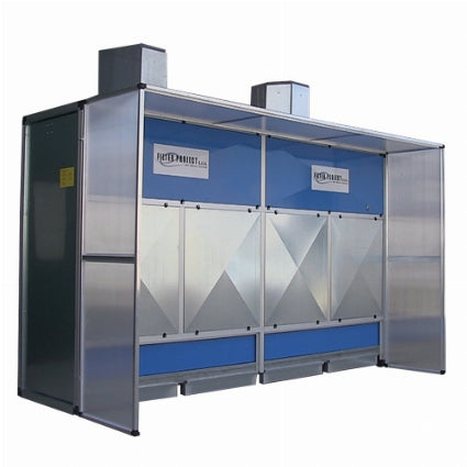 13' (4 METER) AUTOMATIC DRY DUST COLLECTOR BOOTH SYSTEM