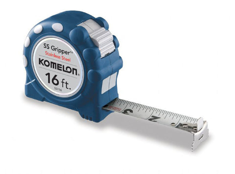 Komelon Stainless Steel Gripper Tape Measure
